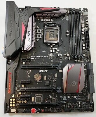 ASUS MAXIMUS VIII HERO, LGA 1151, Intel Motherboard 889349111512