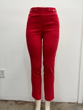Counterparts pull on pants stretch with front pockets,waist gold hardware
