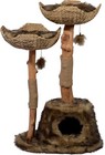 Design Kratzbaum Katzenmöbel Katzenbaum Jute Katzen Kratzsäule Spielbaum Braun