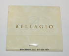 VINTAGE Matchbook Bellagio Hotel and Casino Las Vegas, Nevada NV — photo 1