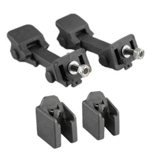 Pair Front Hood Latch Catch & Bracket for Jeep Wrangler TJ 97-06 Free Shipping