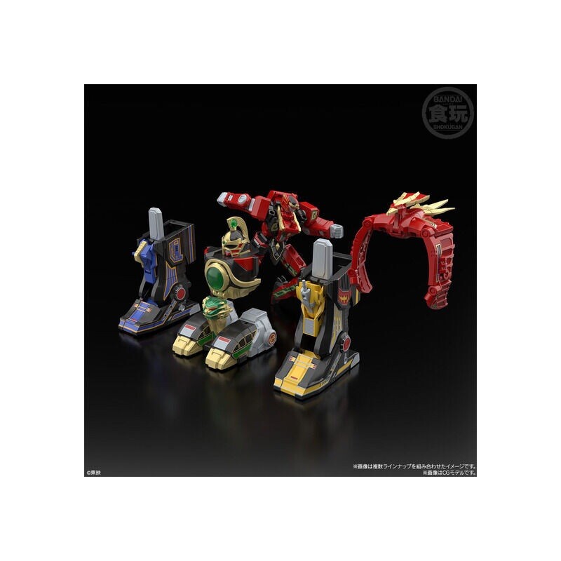 Bandai SMP DAIREN-OH GOSEI DAIRANGER Power Ranger Thunder Megazord