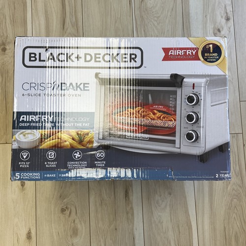 BLACK+DECKER TO3215SS Air Fry Toaster Oven Silver 50875823853 eBay
