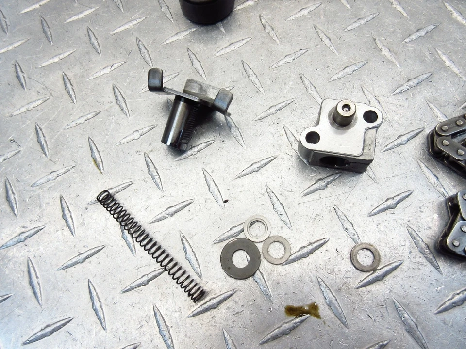 BMW K75RT K75 1990 85-95 leva cadena tensor guías resorte lote OEM Foto 3 de 4