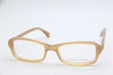NEW MICHAEL KORS MK 868 276 TRANSPARENT BROWN AUTHENTIC EYEGLASSES FRAMES 50-17