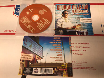Rare Salsa CD George Delgado Mi Ritmo Llego Julio Tu Guarachita Hijo De Obatala
