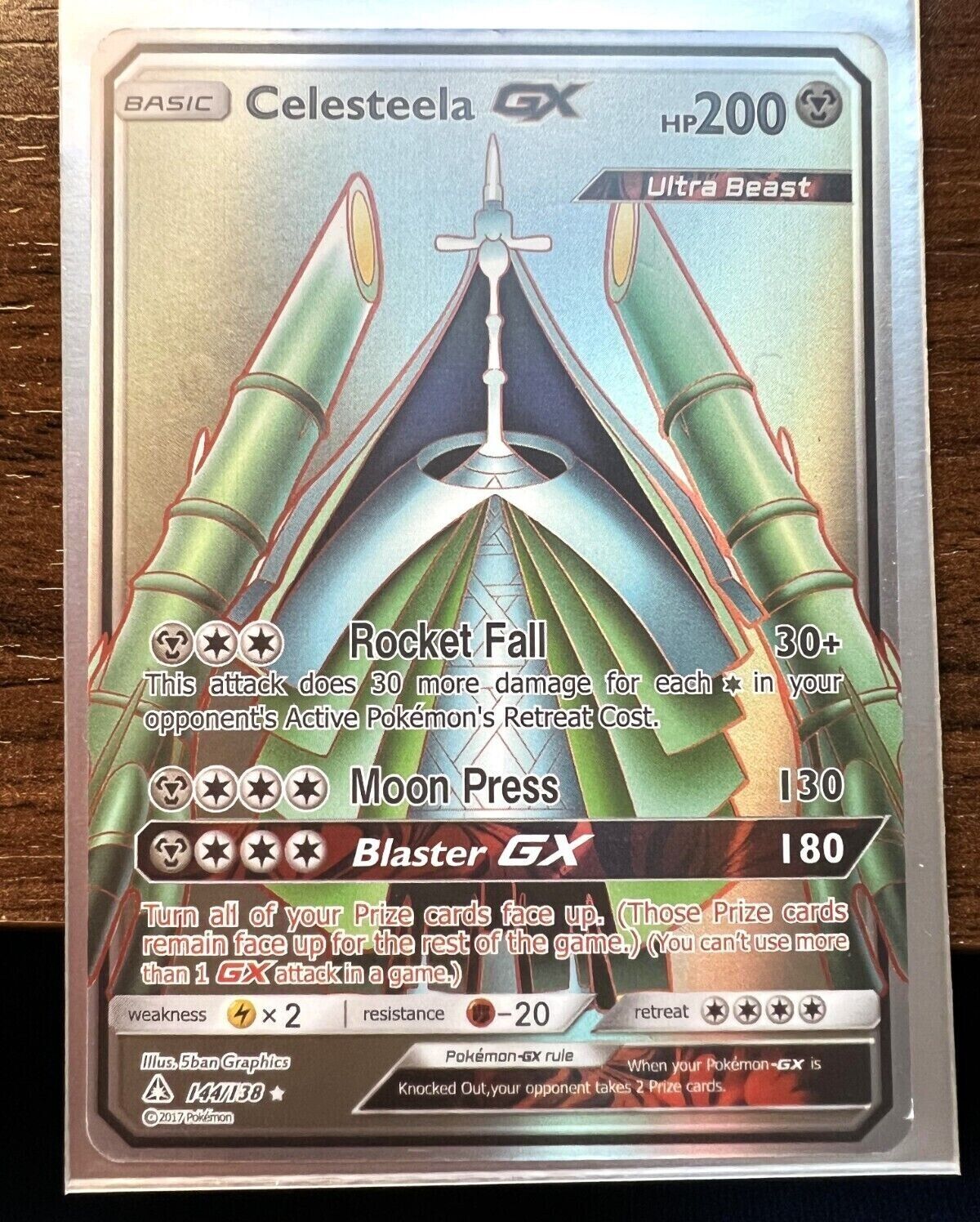 Celesteela GX (144/156) [Sun & Moon: Ultra Prism]