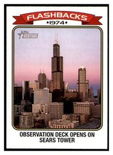 2023 Topps Heritage Sears Tower News Flashbacks