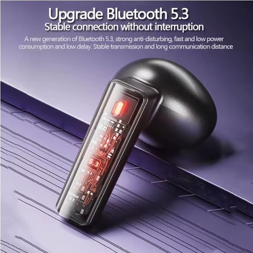 Awei T70 800mAh Wireless Bluetooth V5.3 Gamer, Sports Noise Canceling Earbuds - Picture 5 of 7