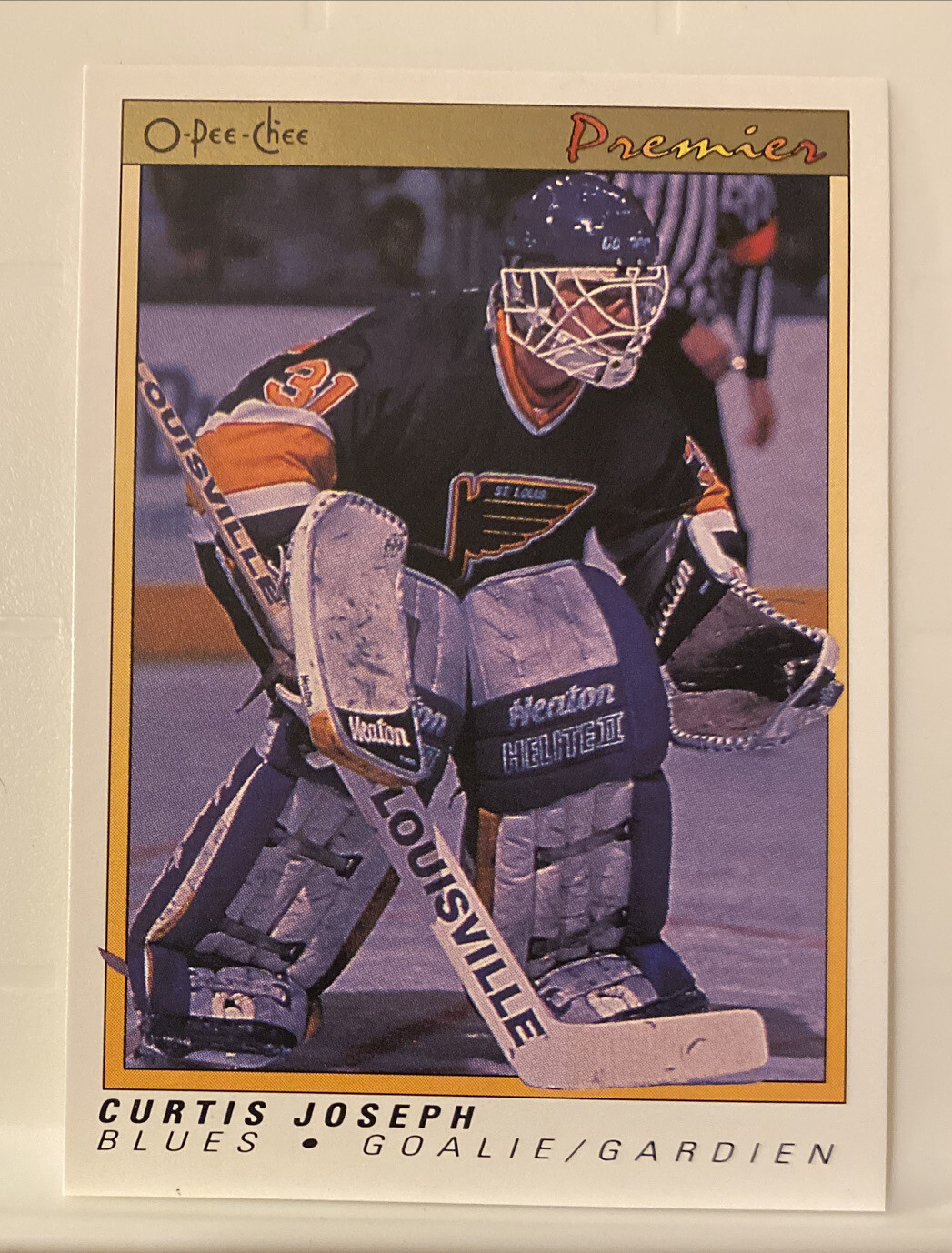 1990-91 O-Pee-Chee Premier #51 Curtis Joseph RC