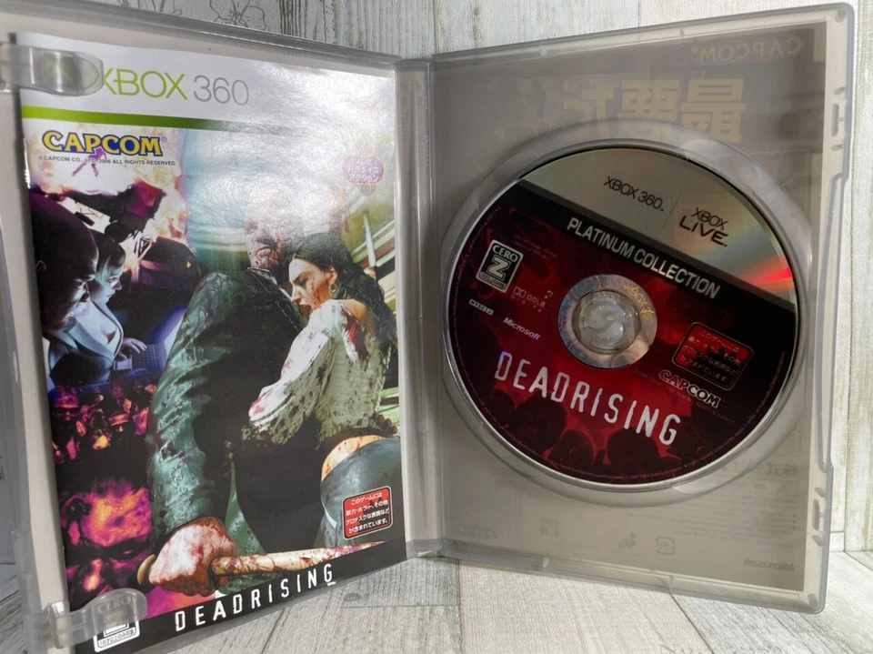 XBOX360 Platinum Collection Dead Rising - Japanese Version - CAPCOM - USED Game - Image 2 of 4