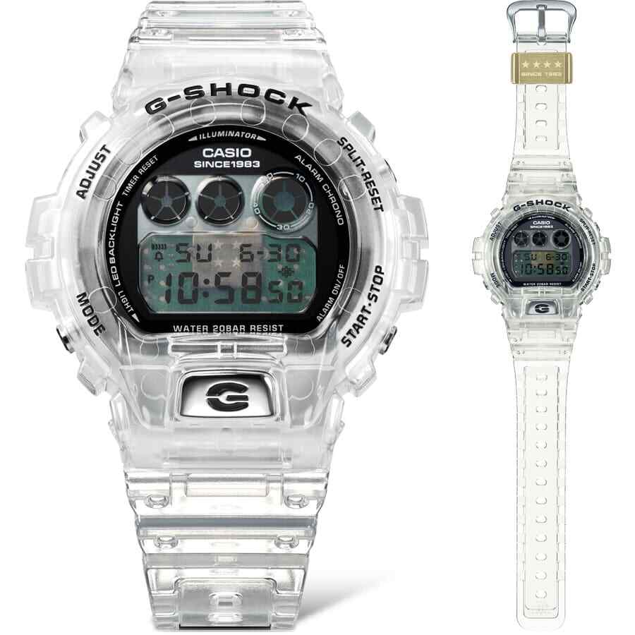 CASIO G-SHOCK DW-6940RX-7JR 40th Anniversary CLEAR REMIX Limited CASIO G-SHOCK DW-6940RX-7JR 40th Anniversary CLEAR REMIX Limited