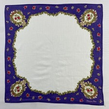 Vintage Christian Dior Handkerchief Pocket Square Bandana Neckerchief