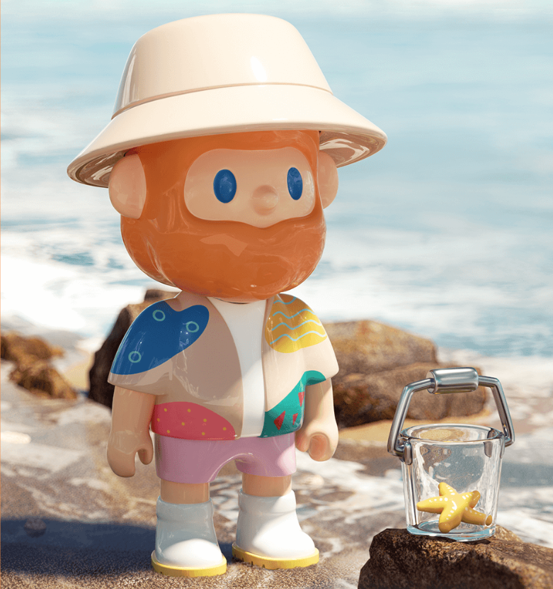 F.UN Farmer Bob Island Series Summer Holiday Confirmed Blind Box
