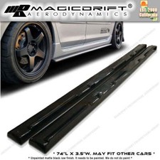 For Mazda 3 45-door M Speed Style Side Rocker Skirts Splitter Lips Polyurethane