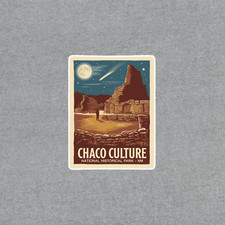 Vintage Chaco Culture National Historical Park Sticker 3376