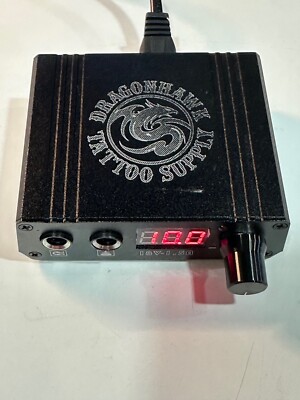Dragonhawk Supply 18V 1.5A Machine Tattoo 23W 100-230W 50/60Hz Mode LCD Digital