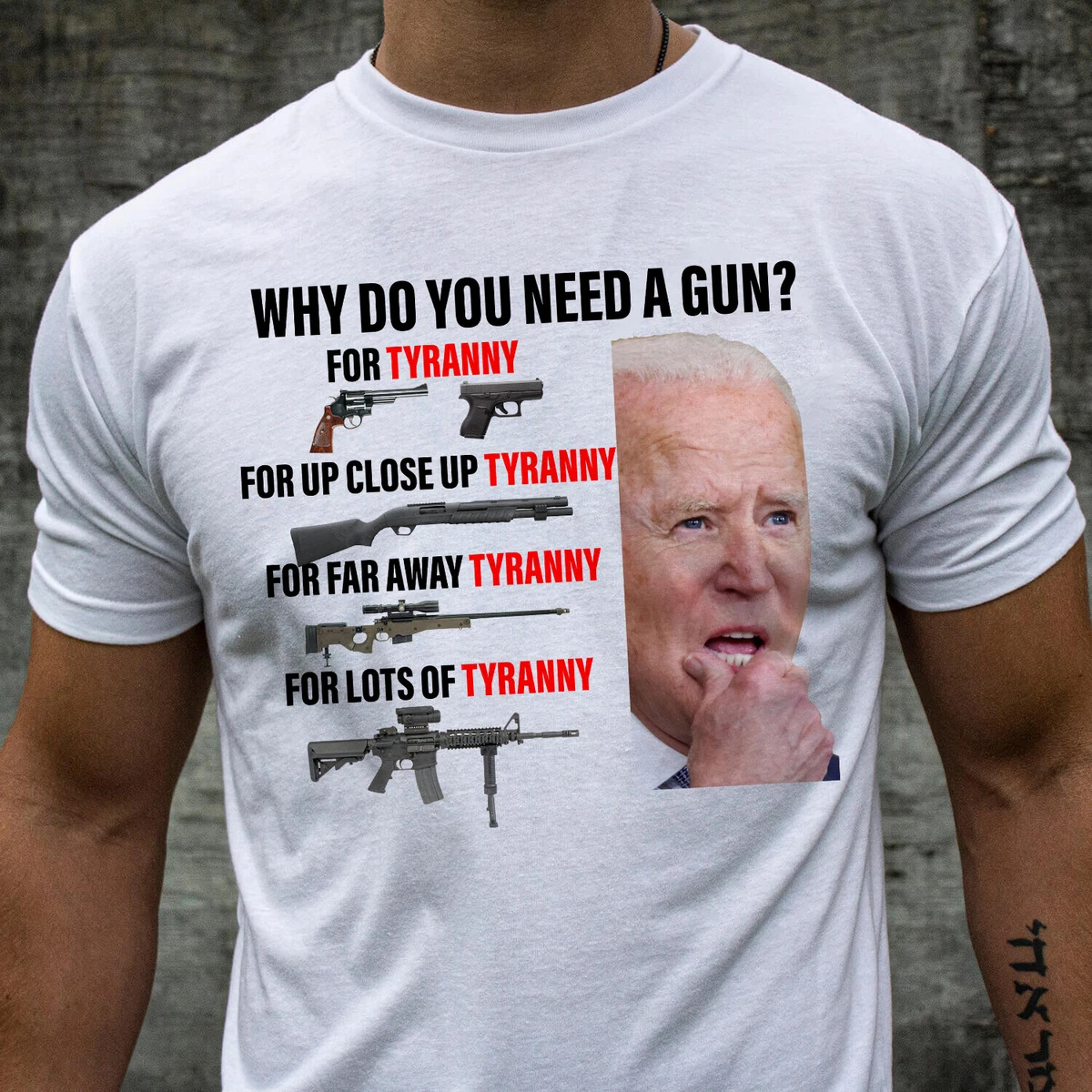 Gun hotsell humor shirts