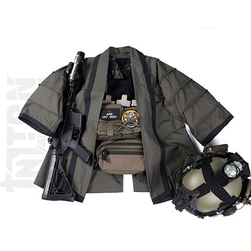 Tactical Outdoor Shirt Overalls Cloak Gown Training Jacket Coat Cape