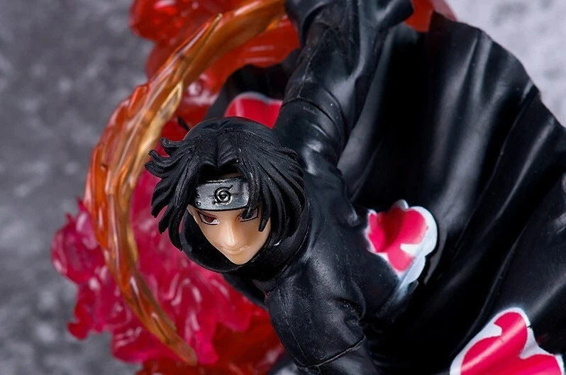 Action Figure Naruto Sasuke Itachi Sickle Weasel 22cm STATUA DA COLLEZIONE Anime - Immagine 3 di 4