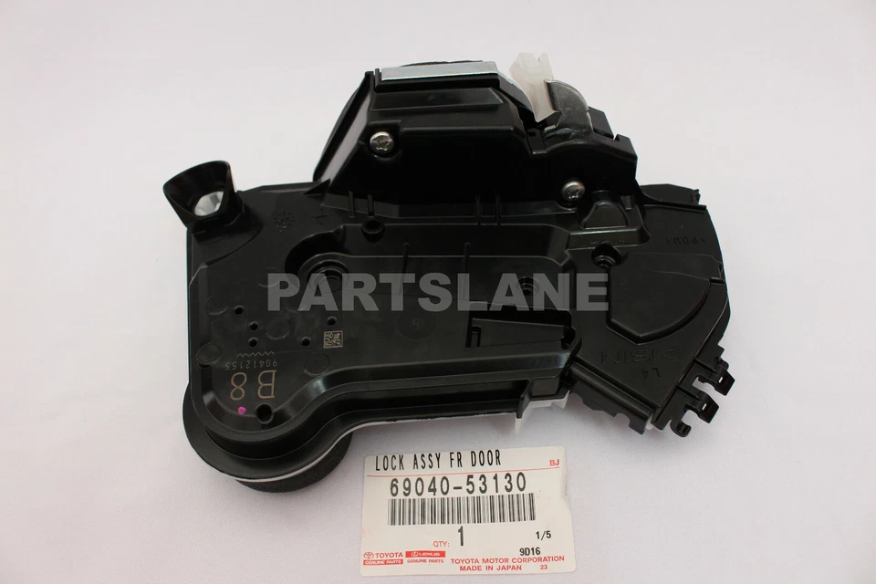 Cerradura puerta delantera izquierda genuina Lexus IS250 IS300 IS350 LX570 con motor 69040-53130 Foto 3 de 4