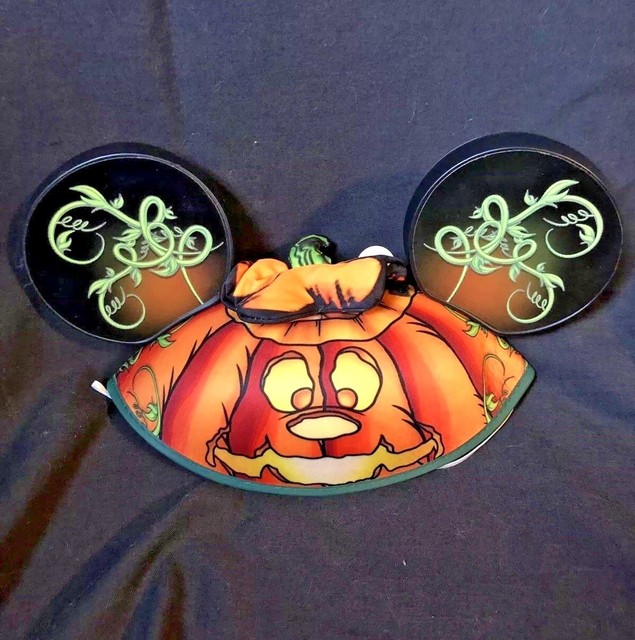 Disney Parks Chip And Dale JackOLantern Ear Hat eBay
