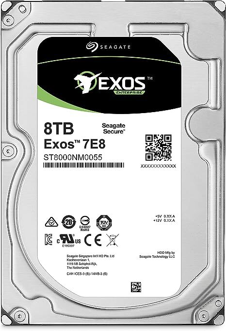 ☆ 8TB SEAGATE SATA 内蔵型HDD ST8000NM0055 【公式通販】