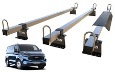 VAN ROOF RACK 3 BARS for Transit CUSTOM  (2024 ONWARD)  TITAN Construction Grade