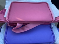 Trader Joes PINK  LAVENDER Mini Insulated Bags Lunch Bag NEW NWT SAME DAY SHIP