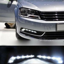 2pcs L Shaped 6 LED White 12V Driving Fog Light Lamp Waterproof Car Accessories