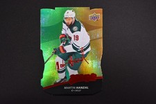 2017-18 UD MVP Hockey Colors and Contours Level 1 Gold Die-Cut Martin Hanzal #33