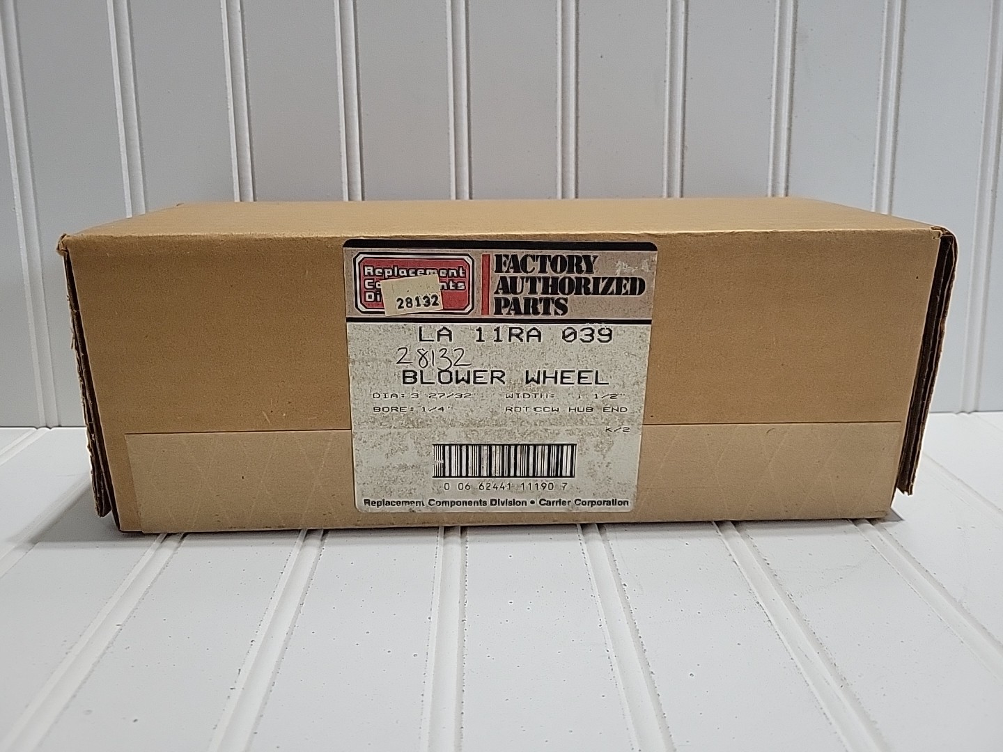 Factory Authorized Parts LA 11RA 039 Blower Wheel