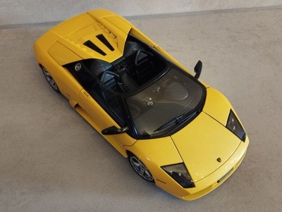 Lamborghini Murcielago Roadster Cabrio Concept Car Gelb Yellow 1:18 Autoart