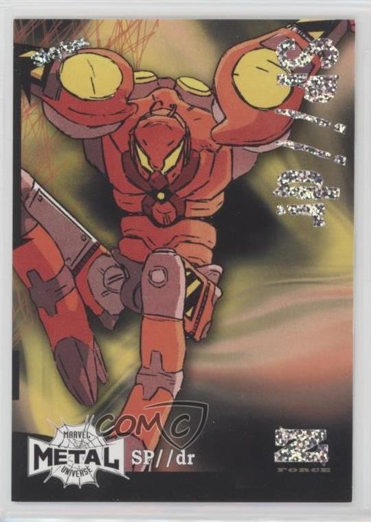 2022 Upper Deck Marvel Metal Universe Spider-Man Z-Force Rave 56/100 SP//dr z7k
