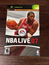 NBA Live 07 Basketball 2007 XBOX Instruction Manual Only