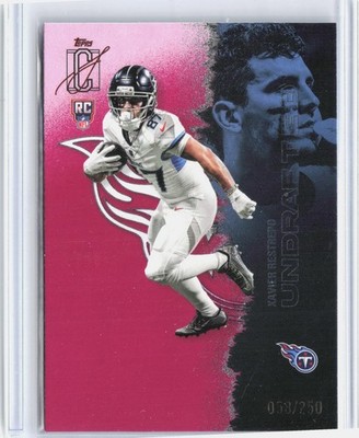 2025 Topps Signature Class #159 Xavier Restrepo Magenta #/250