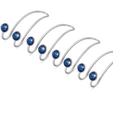 4 Pack Bling Bling Car Hooks, Universal Car Headrest Hooks, Strong Stainless ...