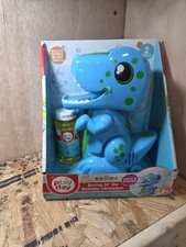 Play Day Bump N Go Bubble Blowing Dino w/ Lights, Sounds 4oz Solution NEW