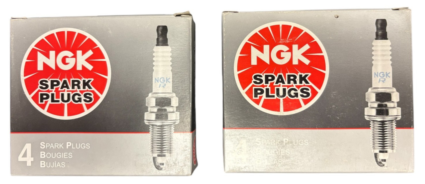 LOT OF 2 NGK Spark Plugs BR5ES Stock # 5866 4 PACK
