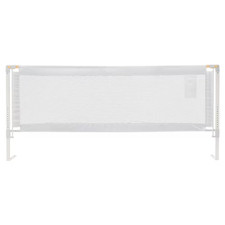 3-Piece Kids Bed Guard Rail Adjustable Side Bumpers for King Toddler Bed Rail wi