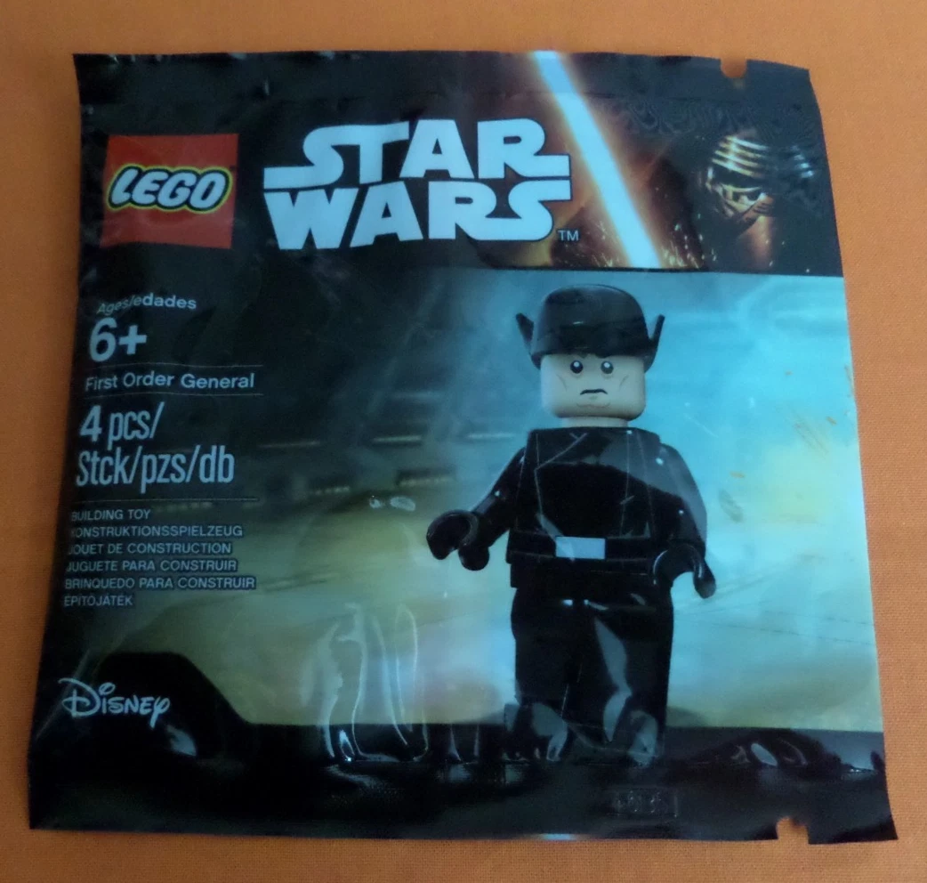 2016 Star Wars Force Awakens 5004406 Lego First Order General Minifigure Polybag