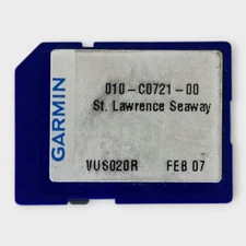 Garmin BlueChart g2 Vision SD Card VUS020R- St. Lawrence Seaway FEB 2007 *GOOD