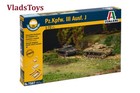 Italeri Plastic Model kit 1/72 Two Panzer PZ. KPFW. III - FAST ASSEMBLY 7507