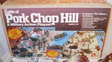 THE BATTLE OF PORK CHOP HILL MILITARY PLAY SET 1981 BY DFC
