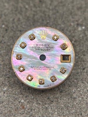 #1681 ZIFFERBLATT ROLEX LADY DATEJUST 6917 6916 69174 69160 DIAL MOP PERLMUTT