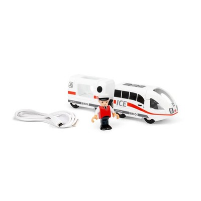 BRIO World   36088 Trains of the World ICE Akkureisezug | Akku-betriebene