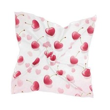Women's Fashion Silk Scarf,Square Satin Headscarf Novelty Neck Scarf Scarf 6