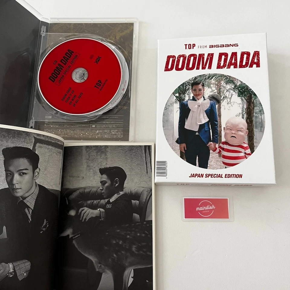 T.O.P Doom Dada CD+DVD Japan Special Edition BIG BANG Foto 2 de 4