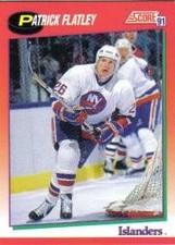 1991-92 Score Canadian English #29 Pat Flatley - HKY