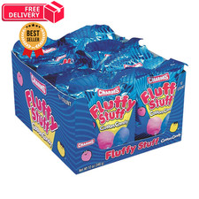 Fluffy Stuff Cotton Candy, Pink and Blue, 1oz 12 Ounce (Pack of 12), Assorted